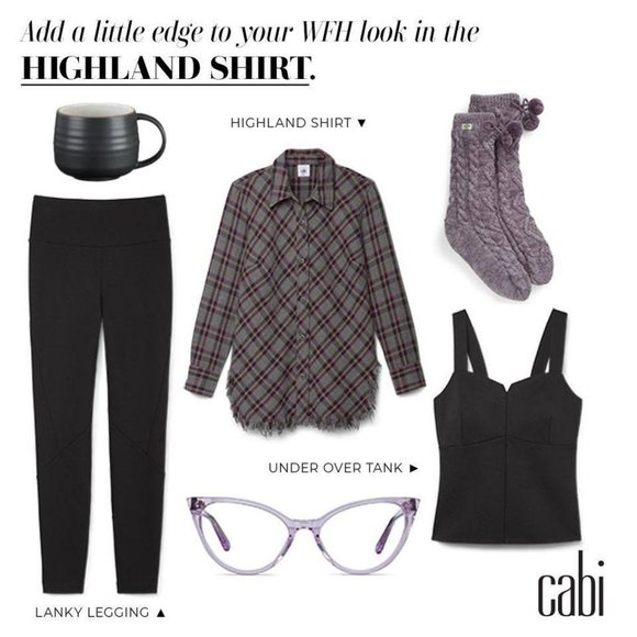 EUC CAbi Highland Top Flannel Shacket #3946 - Picture 5 of 8